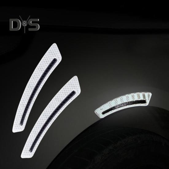 2 Stücke Gute Klebrigkeit Auto Rad Augenbraue Selbstklebende Praktische Auto Rad Augenbraue Stoßstange Schutzfolie