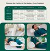Memory Foam Bolster Pillow-Side Pillow for Sleeping-Round Pillow for Diwan, 45.72 X 12.7x 12.7 CM