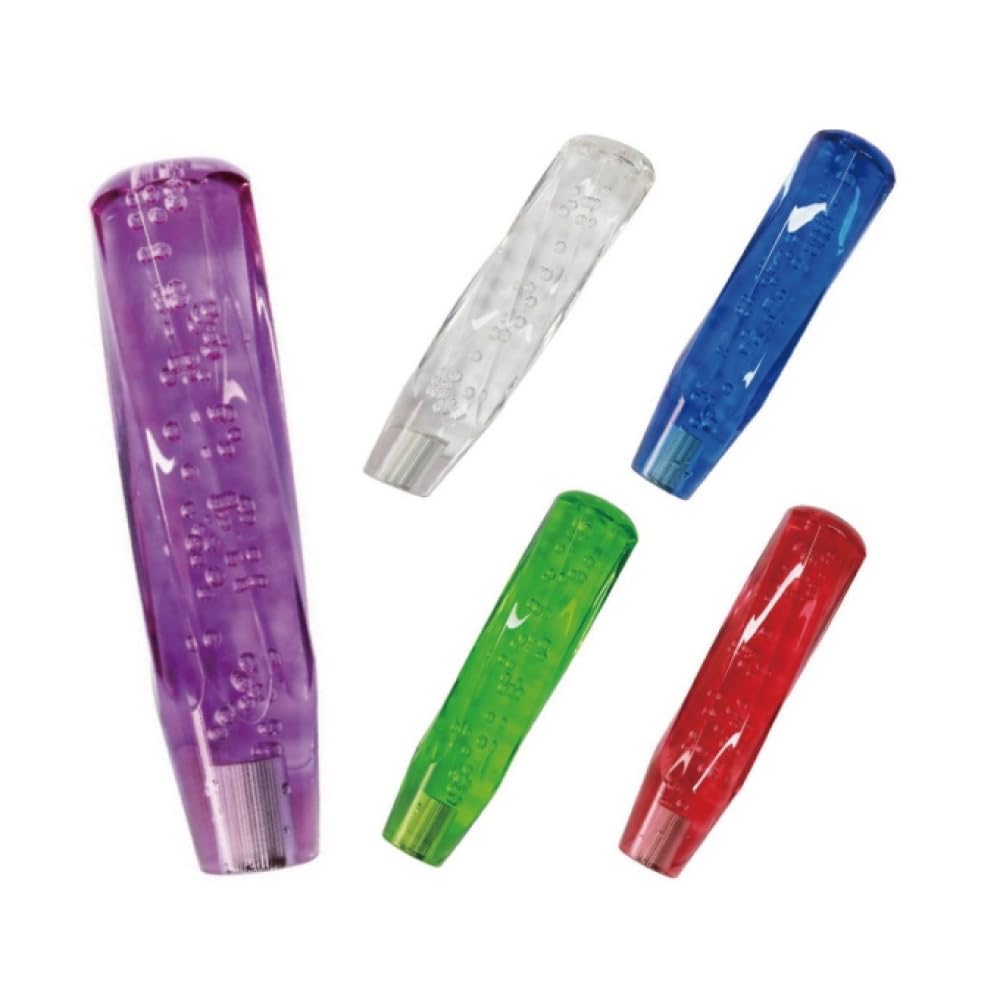 Twist Shift Knob for Manual Transmission Vehicles, Foam, 200mm, Red, MM75-0006-RD