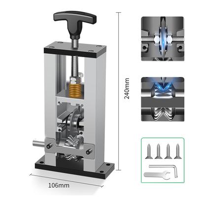 For Drill Wire Stripper Machine 1-25 Mm Scrap Wire Manual Wire Stripping Made Easy, Copper Wire Stripper, Drill Attachment Tool