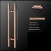 SOXW Luxury Stainless Steel Glass Door Handle