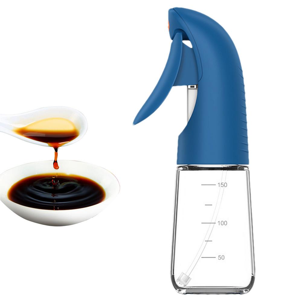 

Распылитель для масла для готовки 150 мл, дозатор для масла-спрея для приготовления пищи, кухонные принадлежности, многоразовый стеклянный контейнер для соуса для фритюрницы, барбекю