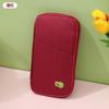 1 Piece Rfid Blocking Passport Wallet Travel Essentials Wallet Travel Document Organizer Credit Cards Case Passport Holder Bag
