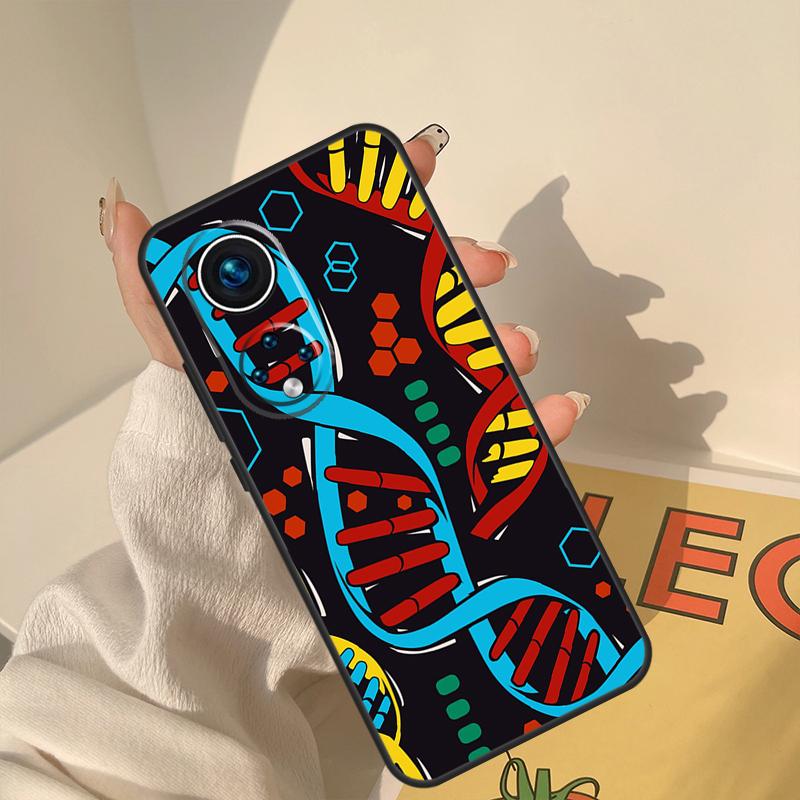 Biology Chemistry Case For Honor Magic 8 Pro 5 6 7 Lite Cover For Honor 400 200 90 70 50 X8a X8b X9a X9b X9c