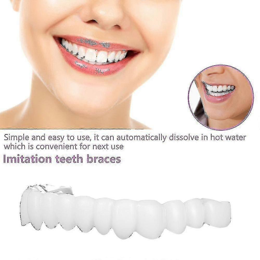 Smile Dental False Teeth Cover Perfect Smile Veneers Comfort Fit Flex Denture Teeth