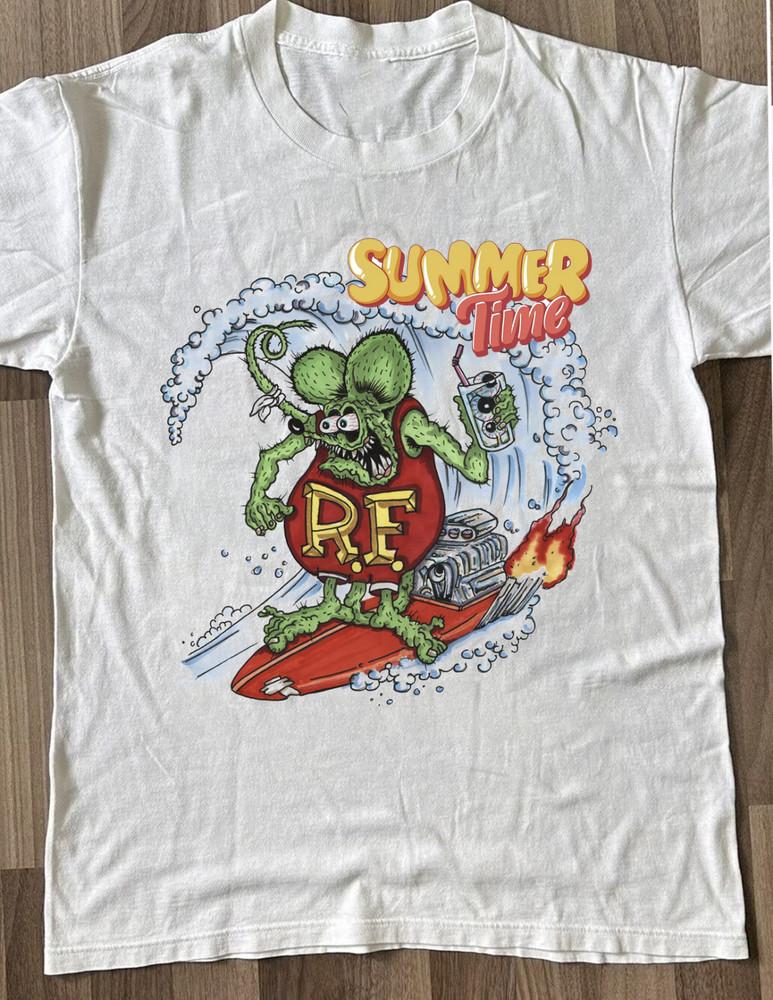 

Summer Time Ed Roth Rat Fink Gift For Fan S-2345XL T-shirt TMB1486 Unisex T-Shirt L