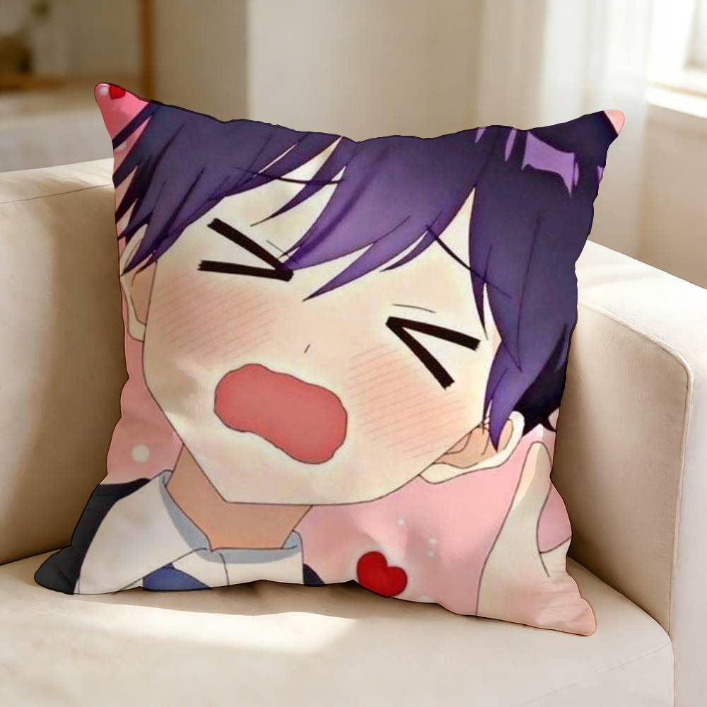 SShikimoris Not Just a Cutie IIzumi Yuu  Square DoubleSided printed Pillow Case Bedroom Bedside Pillow Sofa Cushion Cover