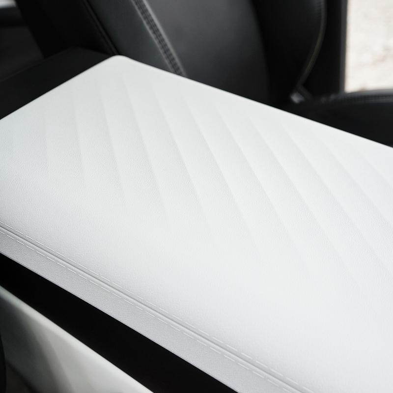 TPE Soft Center Console Armrest Cover for Tesla Model Y Juniper 2025 Model 3 Highland 2024 Electric Car Protection Accessories