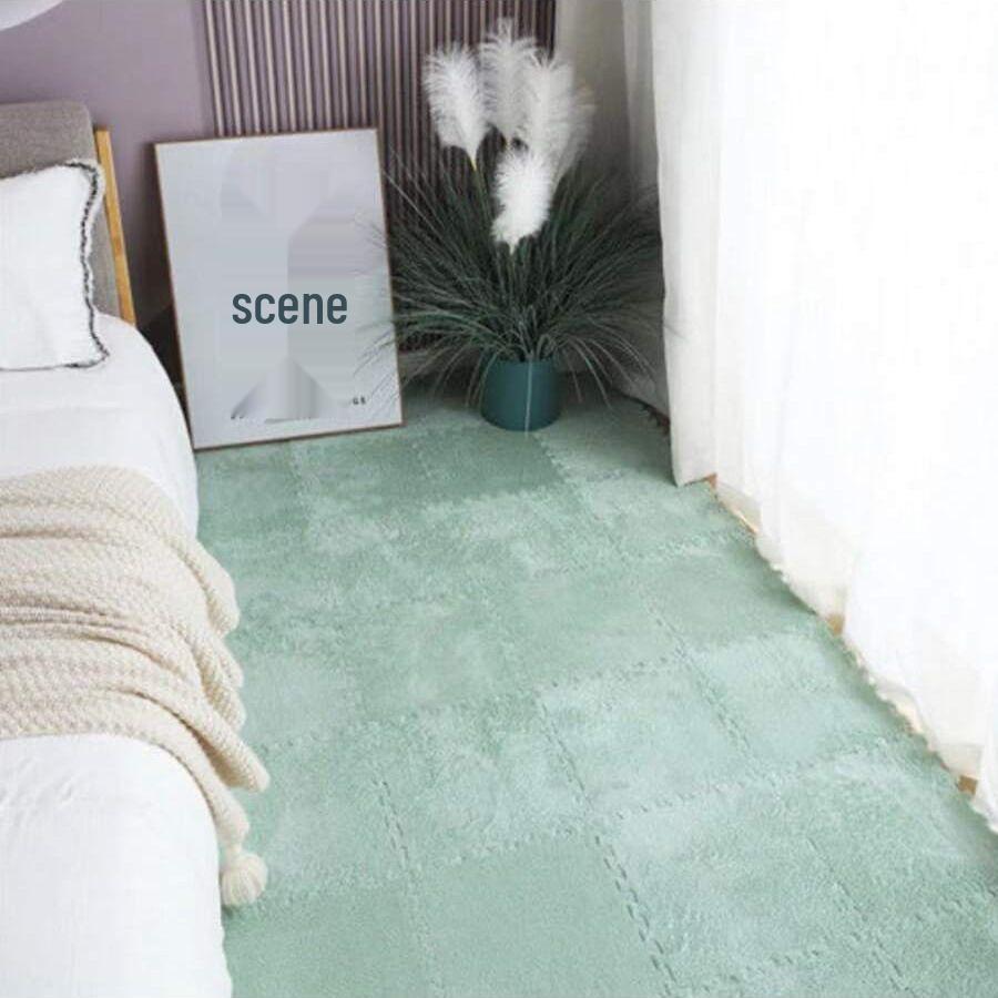 Maty podłogowe antypoślizgowe łączone – odporne na plamy, łatwe do czyszczenia, pełne pokrycie do sypialni/dla raczkującego dziecka.