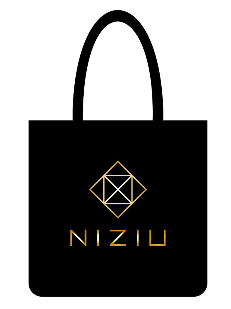 NiziU gold tote bag