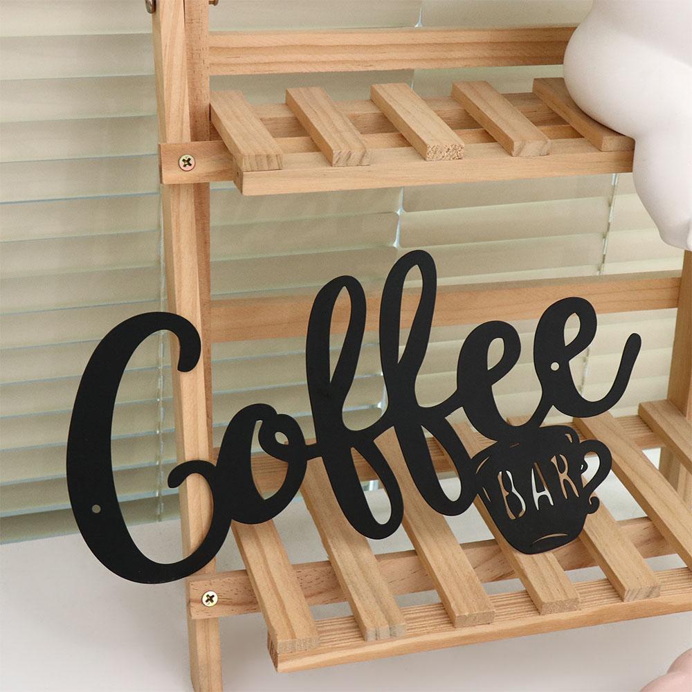 

Wall Hanging Coffee Wall Sign Black Coffee Cup Wall Hanging Home Decor чорний