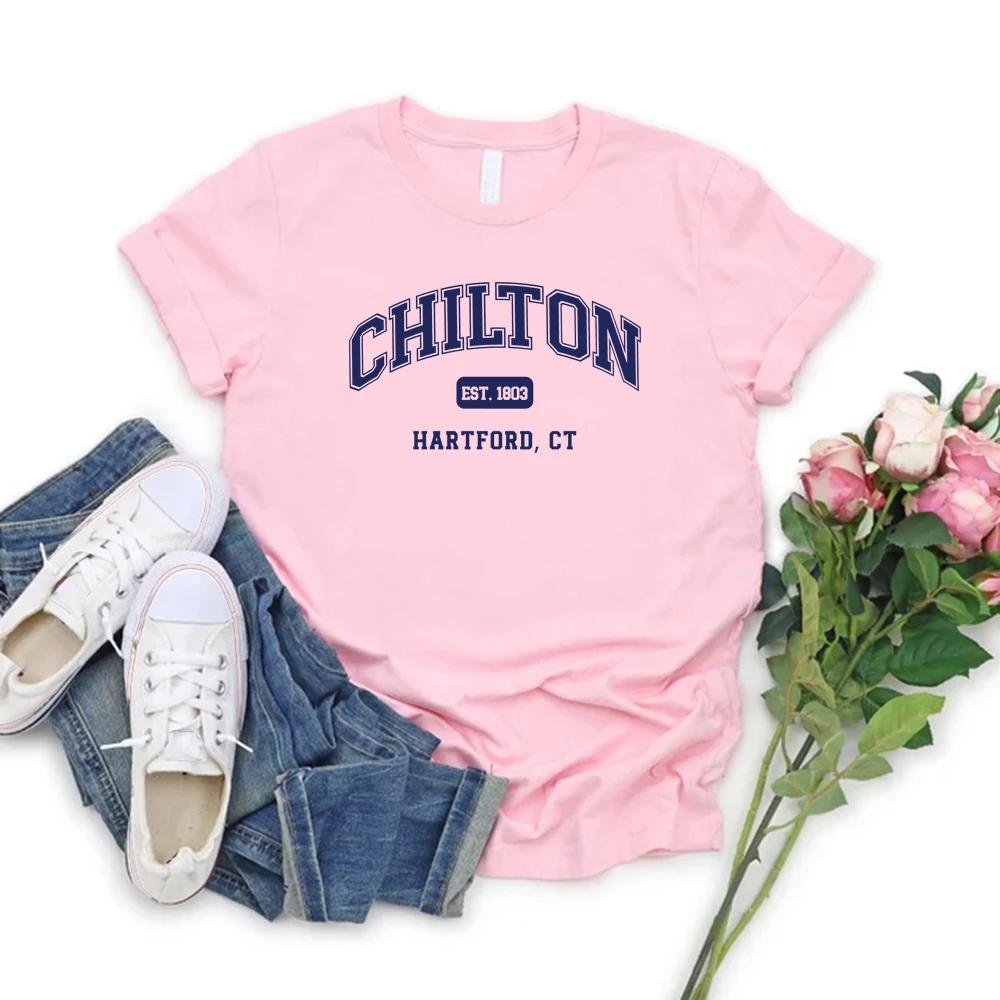 

Chilton School TShirt Stars Hollow Shirts Women Graphic T Shirts Casual Short Sleeve Tshirt Lukes Diner Tshirt Women Clothing S