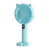 Portable Handheld Fan USB Rechargeable Personal Fan with Digital Display Small Hand Fan 5 Speeds for Travel/Outdoor/Home/Office