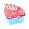 Shopping Basket Toys Kids Mini Supermarket Shopping Hand Basket Model Dollhouse