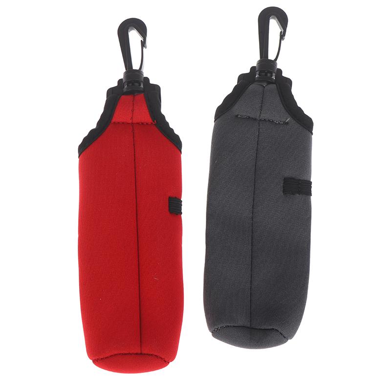 1Pc Golf Tee Holder Neoprene Golf Ball Carry Bag Pouch Golf Ball Holder Keychain Belt Clip Portable Golf Gifts Accessories