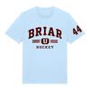 BRIAR HOCKEY 44 Off Campus T-Shirt Hockey Roman Buchliebhaber Tee Sommer Hohe Qualität Kurzarm Damen Herren Reine Baumwolle Y2K Kleidung