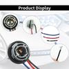 2PCS 1157 LED Bulb Socket Plug, Waterproof Turn Signal Brake Light Tail Light Socket Harness, Base Plug Connector Professional Car Accessories Fits