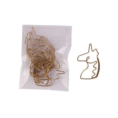 

15pcs Unicorn Paperclip Cartoon Paperclip Animal Paperclip Paperclip New Korean Pin Paperclip