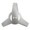 Garden Power Tool Accessories 4Pieces 5mm Metallic Blade 3Teeth for Electrical Grass Trimmer Brush Cutter