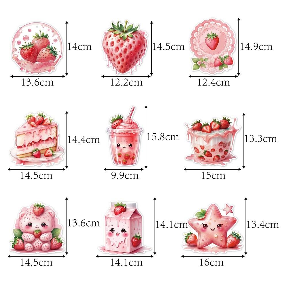 Baby Strawberry Theme Shower Decor With Spiral Decorations For Party Birthday