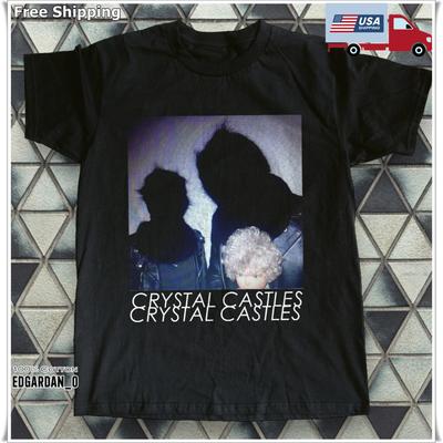 Crystal Castles Deicide Album Black Unisex T-shirt Size S-5XL