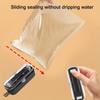 Mini Bag Sealer, Upgrade 2 in 1 Heat Seal & Cutter with Lanyard, Portable Handheld for Plastic Bags Snacks Food Storage & Snacks Freshness