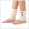 Buttons Crochet Knitted Leg Warmer Thermal Warm Socks Cuffs New Short Leg Warmers  Autumn Winter
