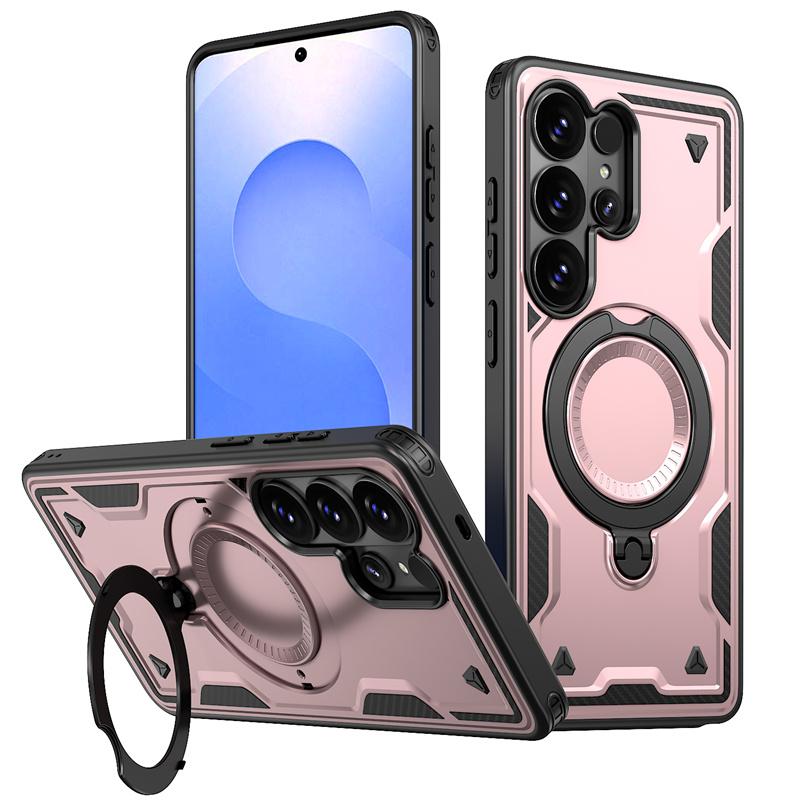 For Samsung Galaxy S26 S25 S24 S23 Ultra Plus S25 FE A56 A36 A05 A05S A15 A25 A35 A55 Case Hard Armor Magnetic For Magsafe Cover