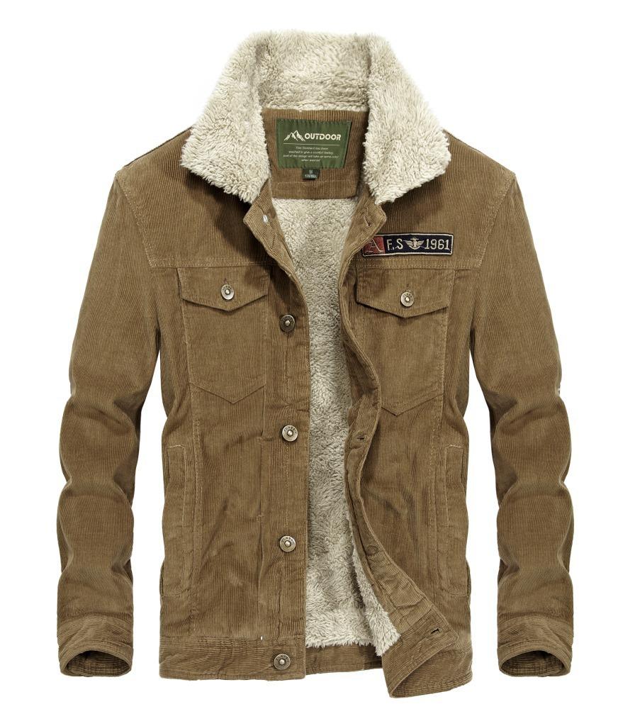 

Вельветовое мужское хлопковое пальто повседневного покроя, укороченная версия, мужское пальто большого размера, флисовая куртка 3XL