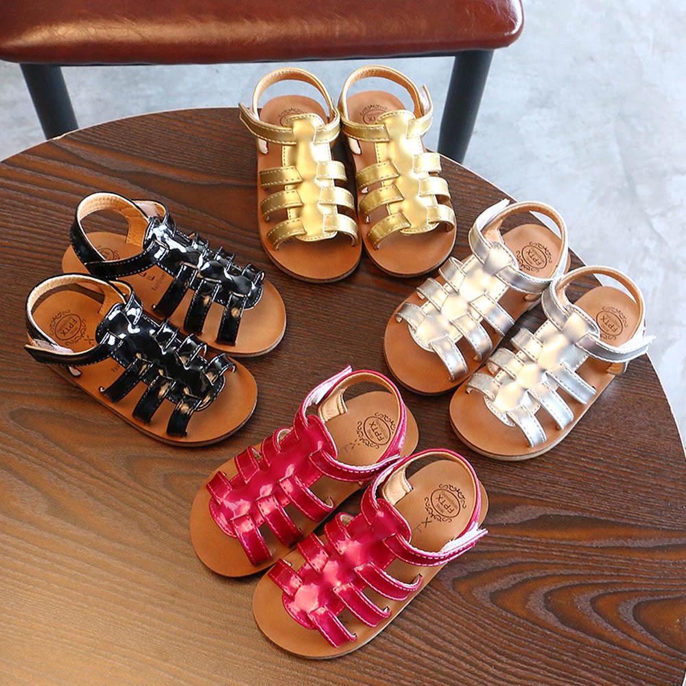 Sandales Spartiate Enfant A Velcro Fille Faire Des Achats En Ligne A Bas Prix Sur Joom