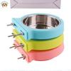 New model stainless steel dog bowls Wall-mountedpet bowl Prevent the cat bowl from tipping over pet supplies pet feeder
