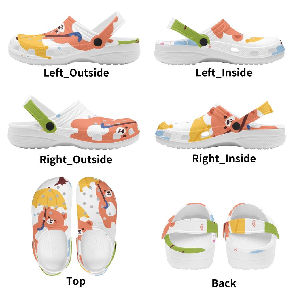 Soft Pattern EVA Clogs for Women Men Breathable Soft Sole Slip On Casual Footwear Soft Sole Summer Sandals Casual Daily Wear