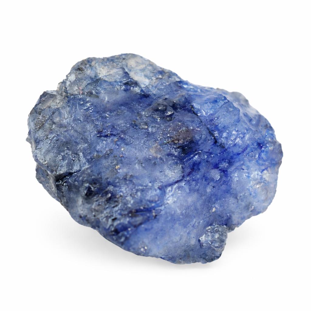 Earth Mined Blue Sapphire 22.55 Ct Natural CERTIFIED Uncut Rough Loose Gemstone