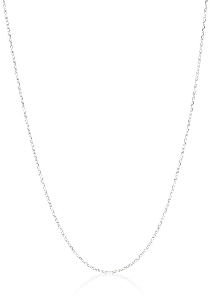 Exedia Platinum 850 Azuki Chain Adjustable with Free Adjuster Slide PNNLD PE45 (Pt850) Necklace, 45cm, Length, Pin,