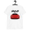 Rød 1993 968 Kortermet Unisex 100 % Bomull T-skjorte Herre T-skjorter Topp