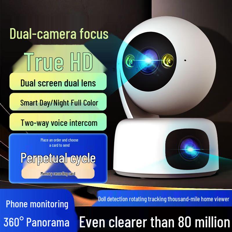 

XiaoYi Indoor WiFi 360 HD Dual Lens Security Camera