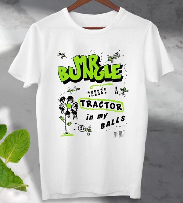 

Mr Bungle Tractor Metal Cunk Dock Dotra Mueir 100% Cotton T-shirt Mens Tees Top Unisex Men s Ladies Top M