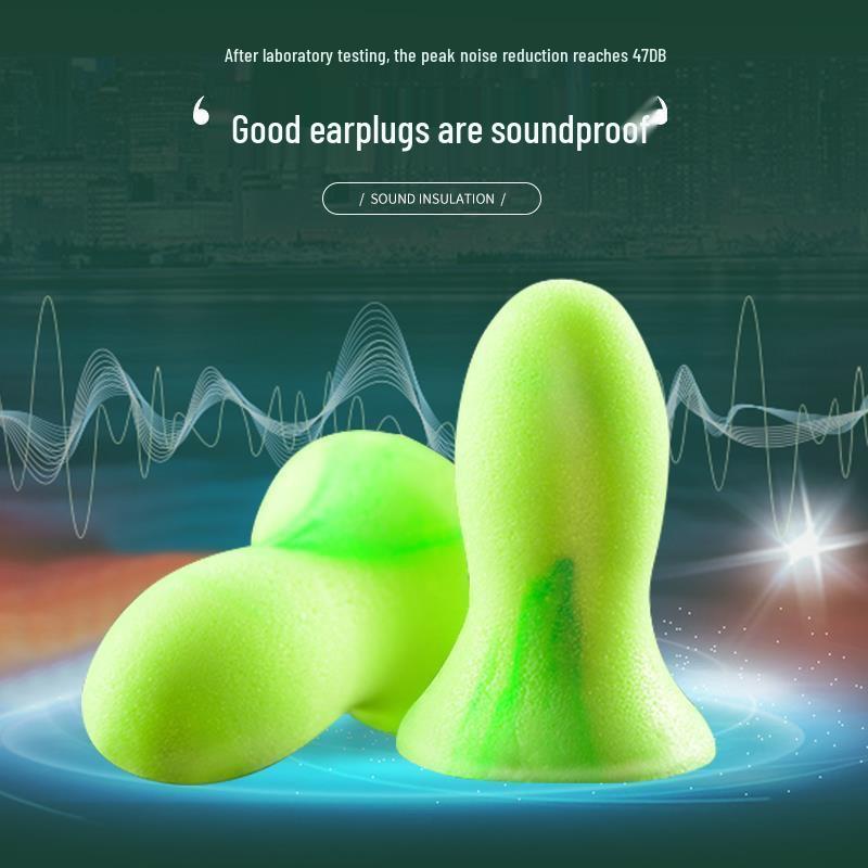 Noise-Reducing Earplugs for Sleep and Study: Anti-Snoring, Soundproof Earmuffs