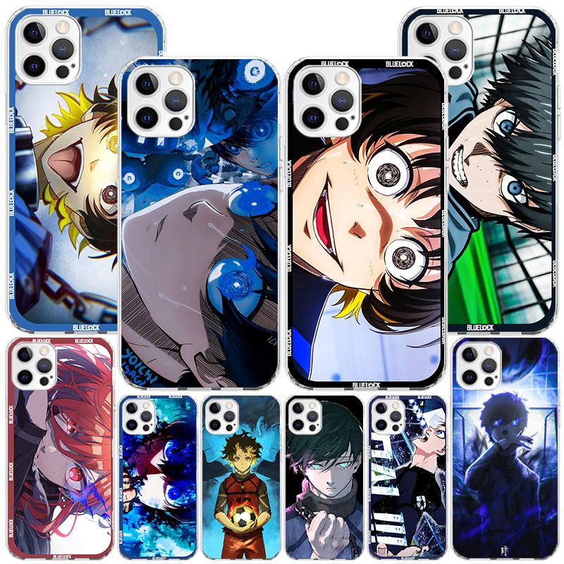 Japan Anime Blue Lock Phone Case For iPhone 17 Air 16 Pro Max 16E 15 + 14 Plus 11 12 13 Mini 7 8 SE Gift Print Cover Fundas 17 A