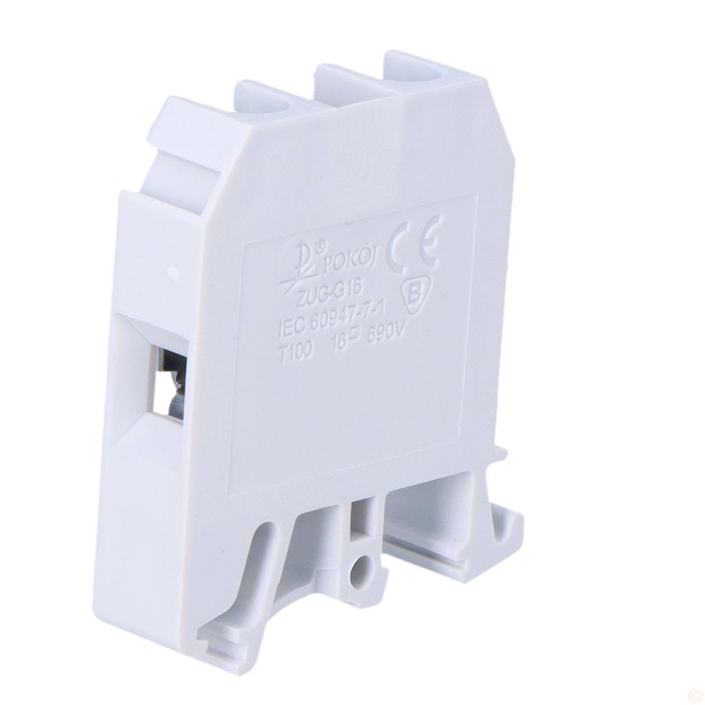 Threaded Rail Connector ZUG-G16, Gray