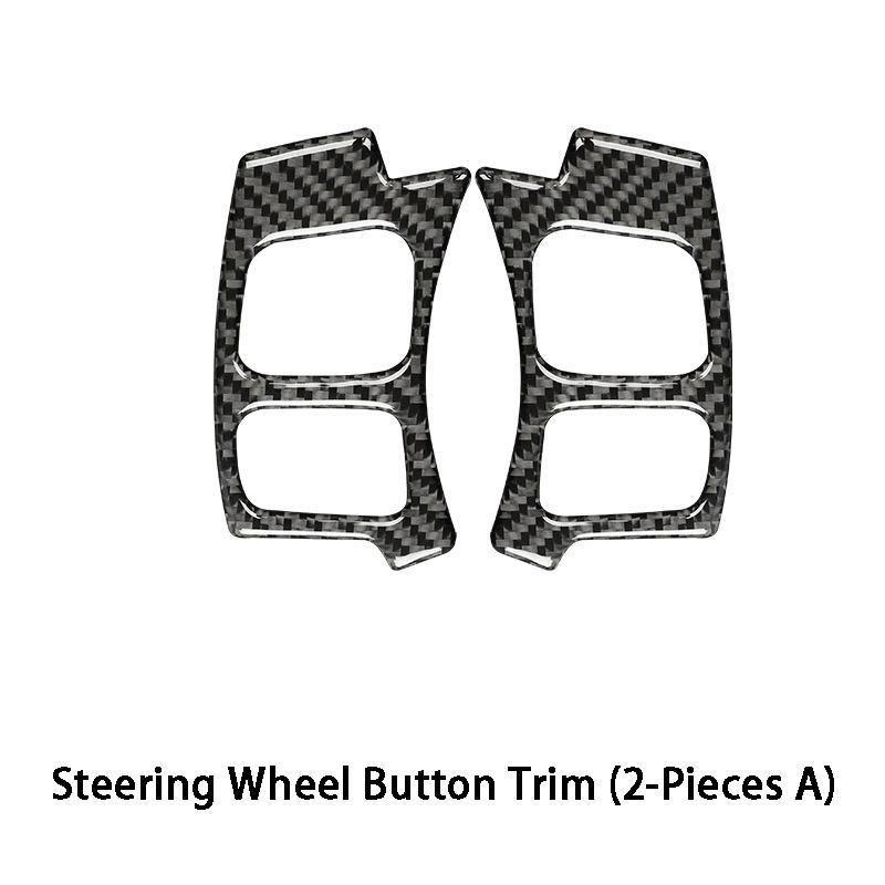 Carbon Fiber Water Cup Gear Steering Wheel Full Kit Interior Trim Sticker Decoration Style Car Accessories For Lexus IS250