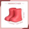 Doll Miniature Shoes Flexible Nonslip Rain Boots Toy Costume Replacement Silicone Handmade