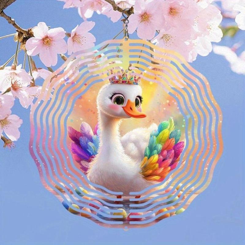 Флюгер из нержавеющей стали – Сверкающий отражающий декор для сада, двора, патио