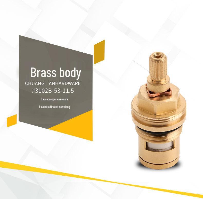 Copper 3102B-54-12 Faucet with Hot/Cold Cartridges