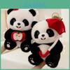 Plush Panda Toy With Umbrella Design For Kids And Collectors