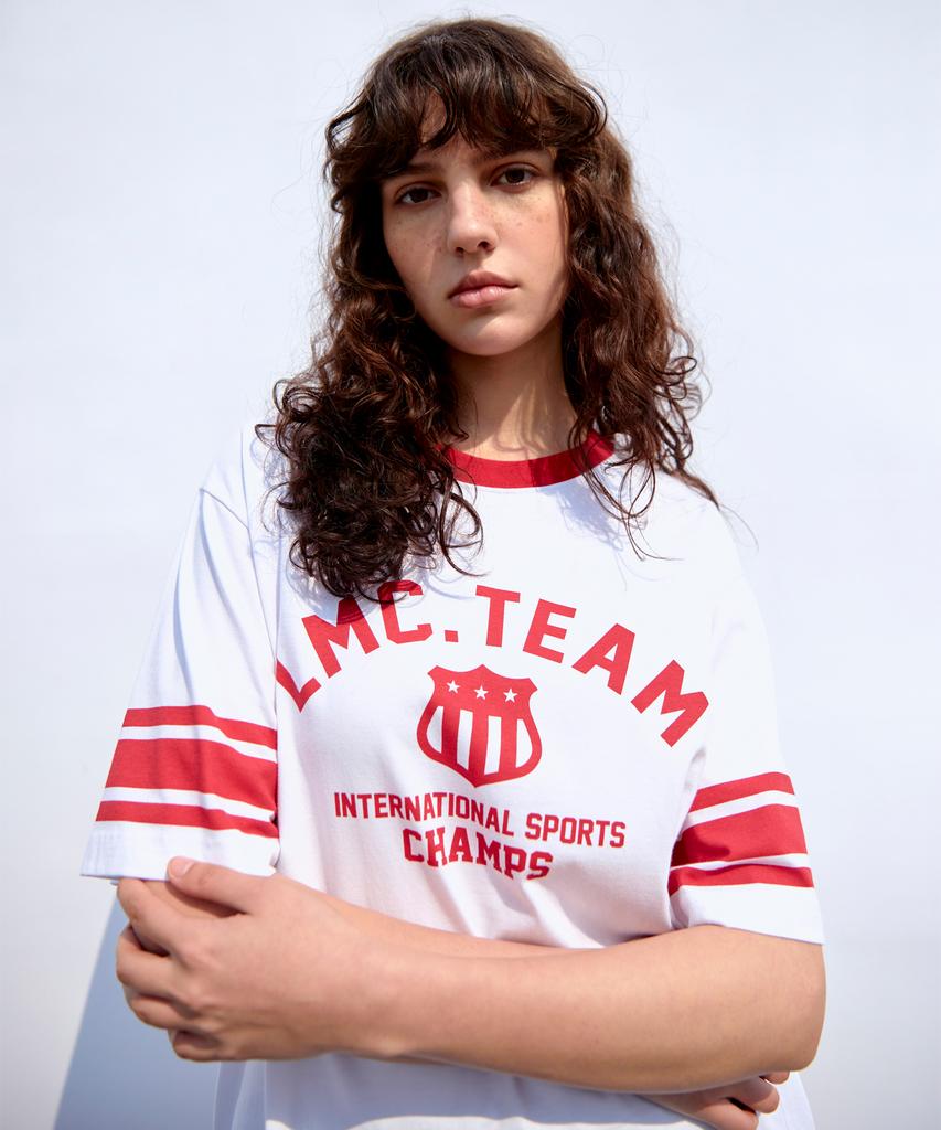LMC Football Tee White