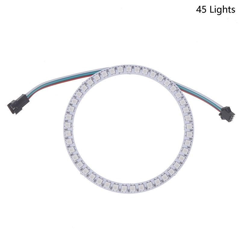 Ws2812B Addressable Led Pixel Ring 8/16/24/35/45Leds Ws2812 Rgb Led Diode Ring Color Ic Built-In Led