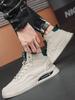 Men's 2026 Spring Autumn High Top Lace Up Casual Sneakers Vintage Versatile Anti Slip Durable Work Trendy Fashion Shoes