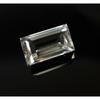 8.12 Ct Natural   Ring Size Loose Gemstone White Sapphire Emerald Cut