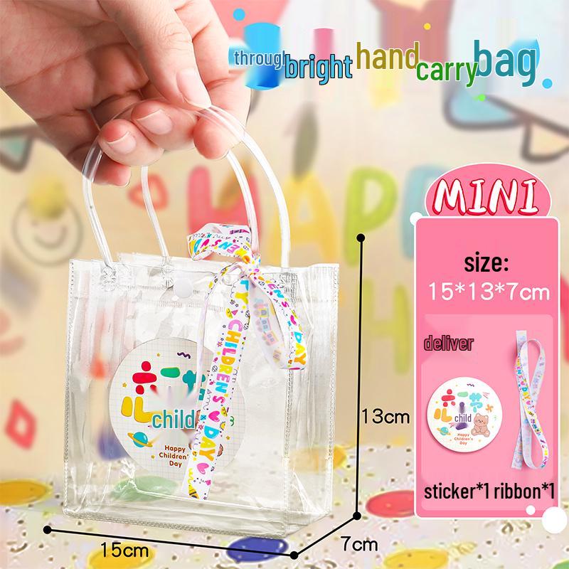 Children s Day Transparent Gift and Souvenir Bag